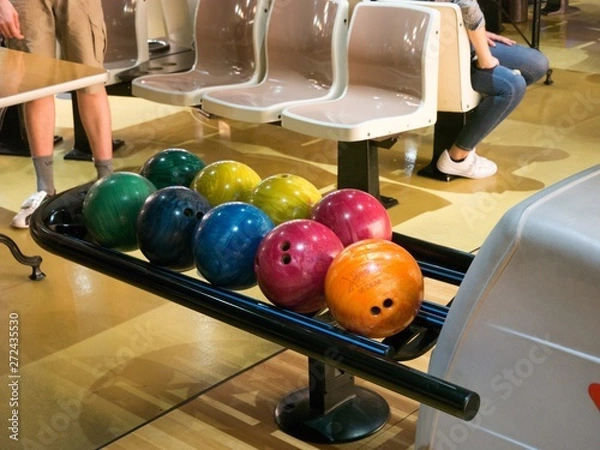 Fototapeta boules de bowling