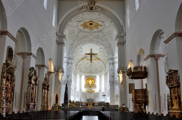 Obraz Dom  St.Kilian, Langhaus,  Würzburg