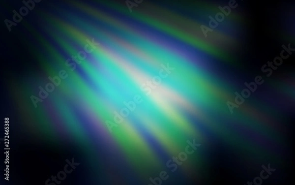 Fototapeta Dark BLUE vector pattern with sharp lines.