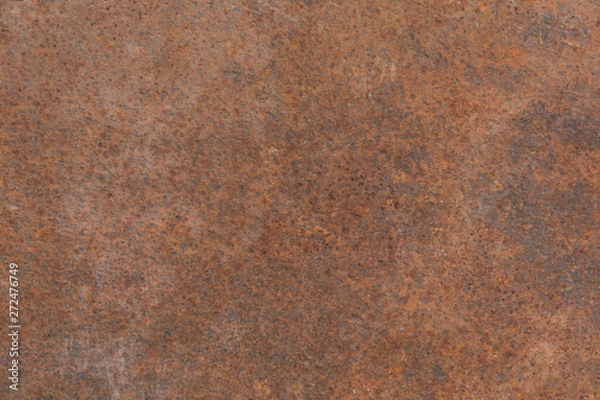 Fototapeta Rust on Sheet metal, grunge rust background