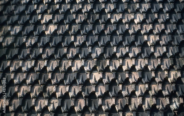 Fototapeta dachziegel