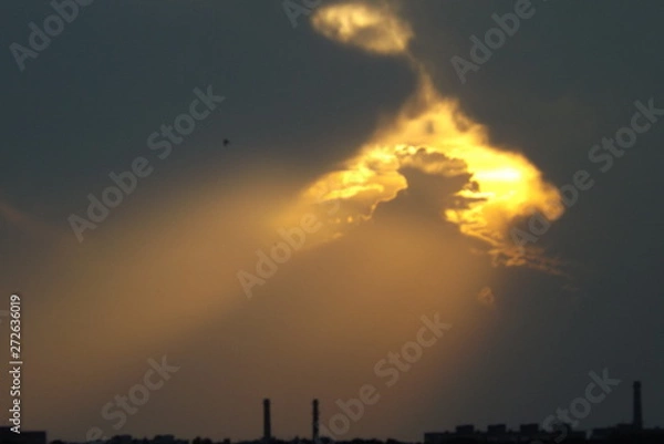 Fototapeta Закат Солнца