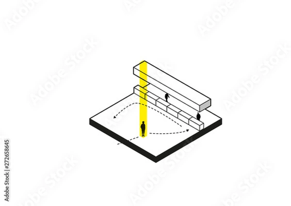 Obraz mousetrap and path included