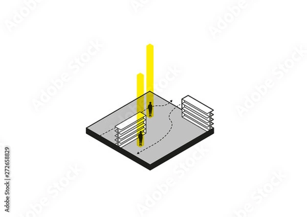 Obraz clip and paper