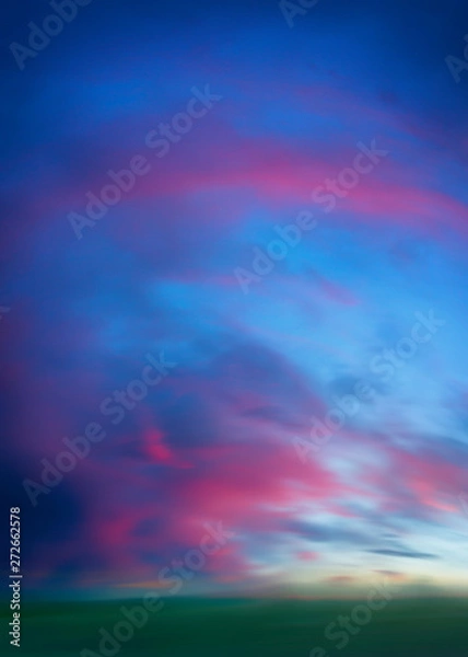 Obraz blue sky and clouds