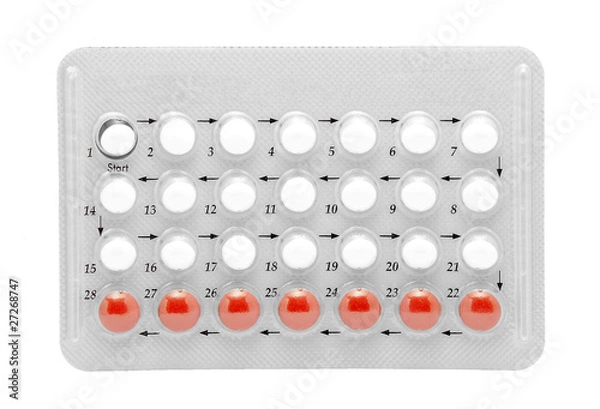 Obraz birth control pills