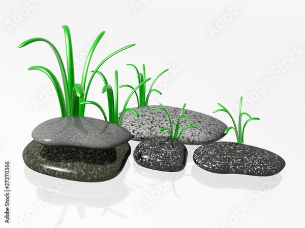 Obraz Spa stones