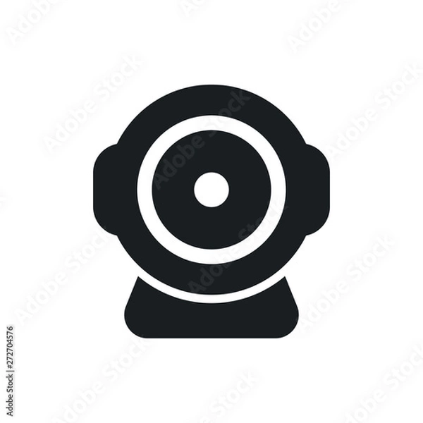 Fototapeta web camera vector icon
