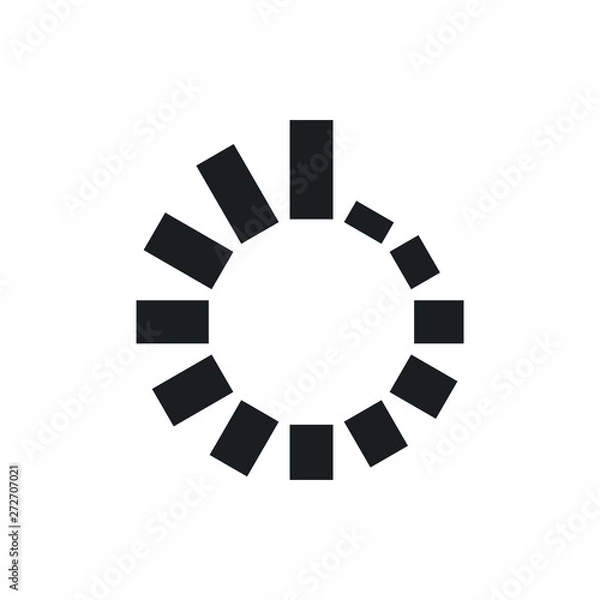 Fototapeta loading vector icon