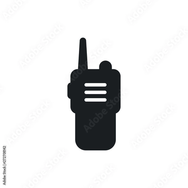 Obraz walkie-talkie vector icon