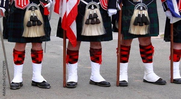 Obraz Scottish Uniforms