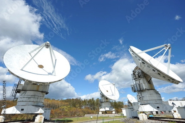 Fototapeta 野辺山　電波望遠鏡