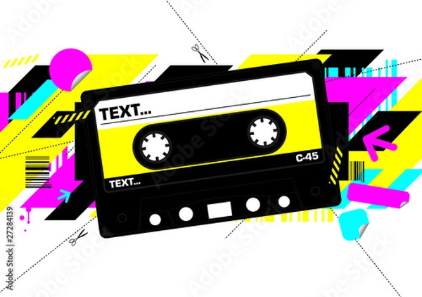 Fototapeta Audio Cassette