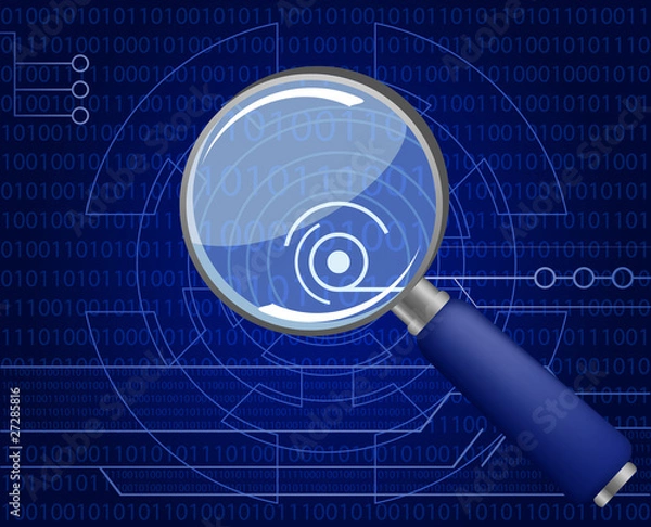 Obraz Hi-tech background