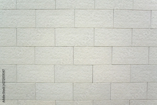 Obraz White brick pattern background