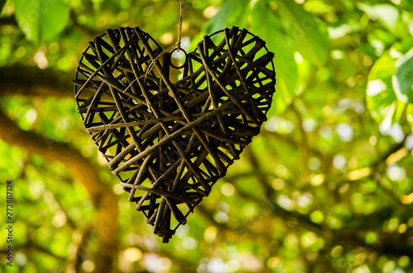 Obraz heart of leaves