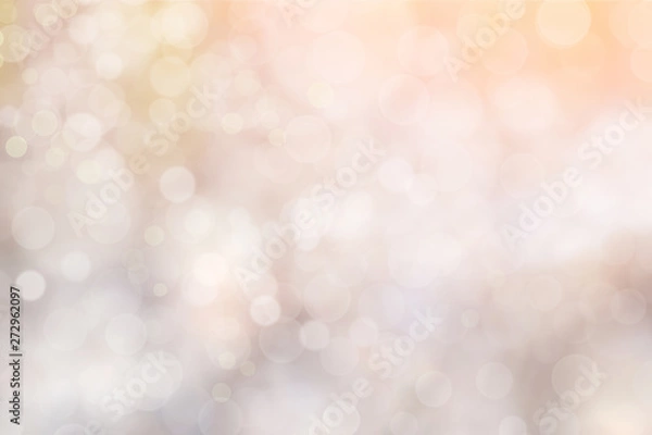 Fototapeta yellow soft bokeh background