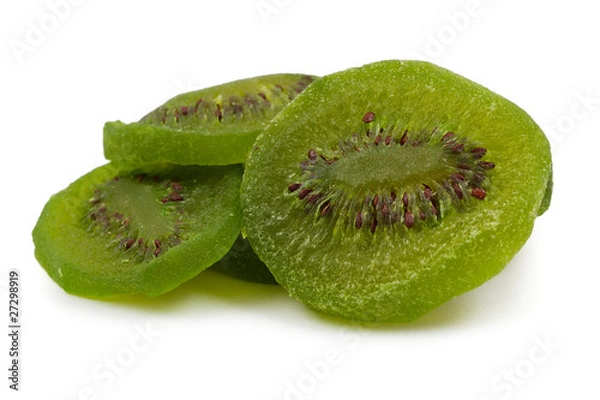 Obraz Dried kiwi fruit slices