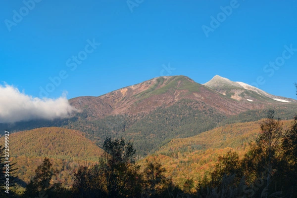 Fototapeta 秋の乗鞍岳