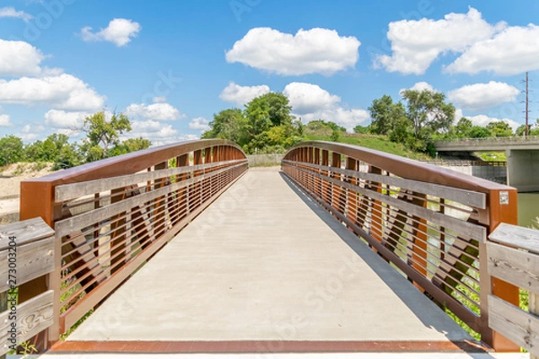 Fototapeta bridge in the park