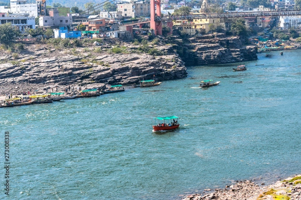 Obraz Temple on River corner