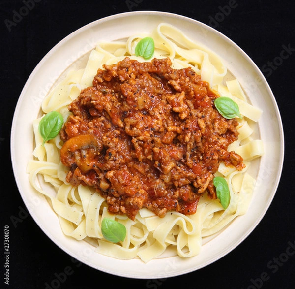 Obraz Pasta with Bolognese Sauce