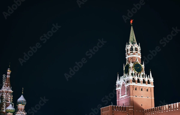 Obraz tower of moscow kremlin