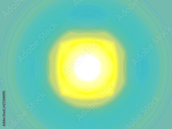 Obraz modern motion circle blur geometric abstract multi color background