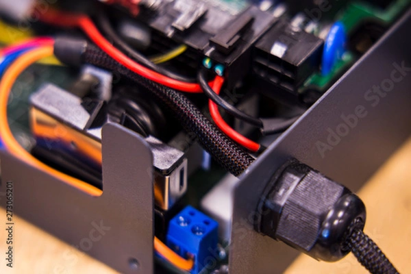 Obraz Electrical cables