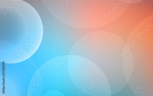 Fototapeta Abstract Bokeh white circle background