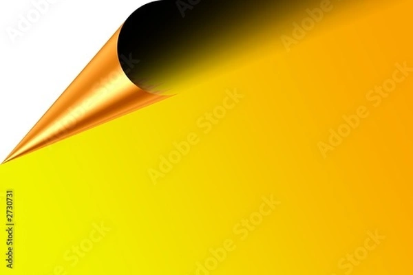 Obraz big corner yellow