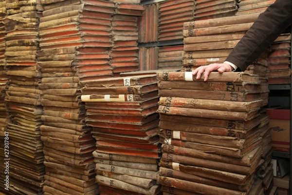 Obraz archiwum i dokument