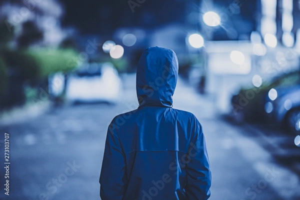 Fototapeta 不審者イメージ