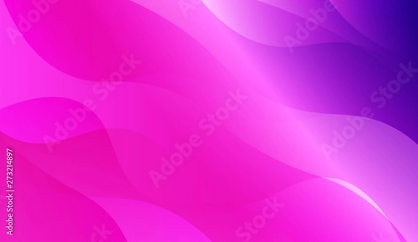Fototapeta Futuristic Background With Blue Purple Color Gradient Geometric Shape. Design For Your Header Page, Ad, Poster, Banner. Vector Illustration.