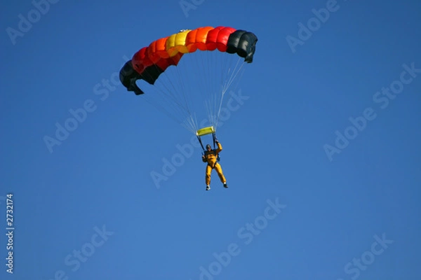 Fototapeta paragliding