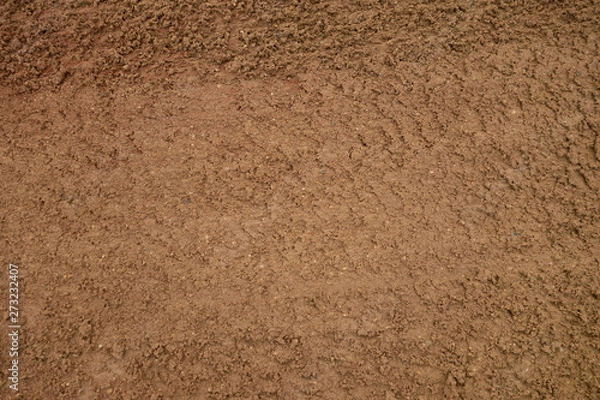 Fototapeta abstract background texture red clay dirt