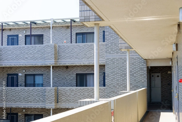 Fototapeta マンションの廊下