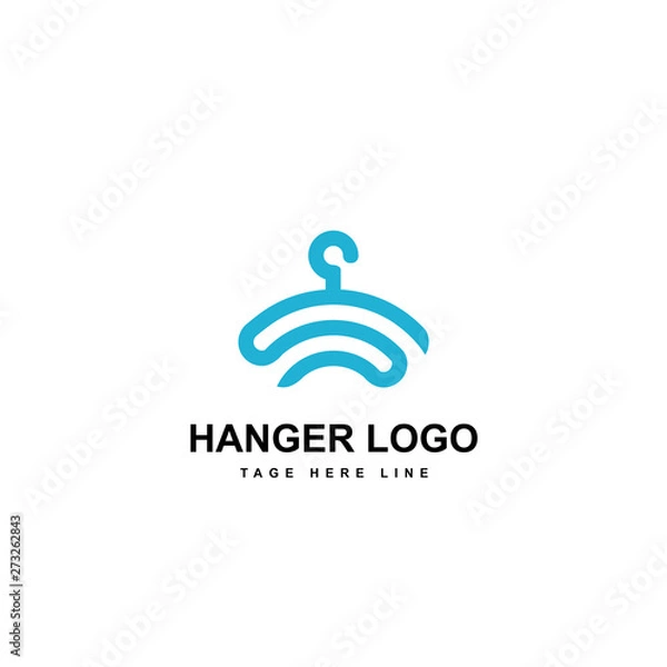 Obraz hanger logo template