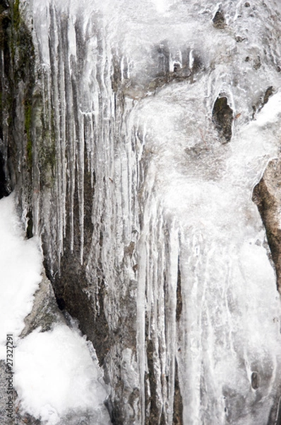 Obraz Icicles during winter