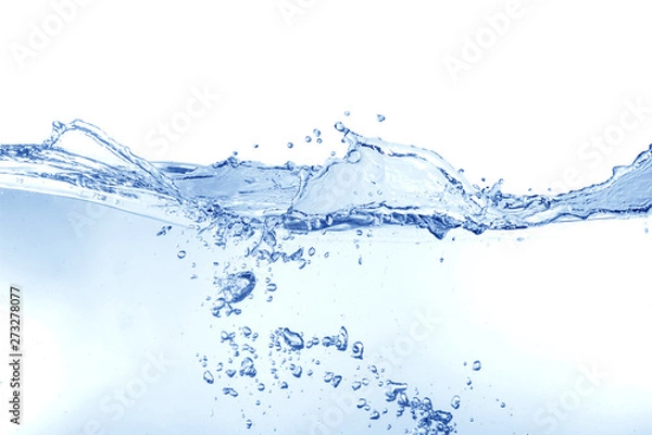 Obraz  water splash isolated on white background, water splash