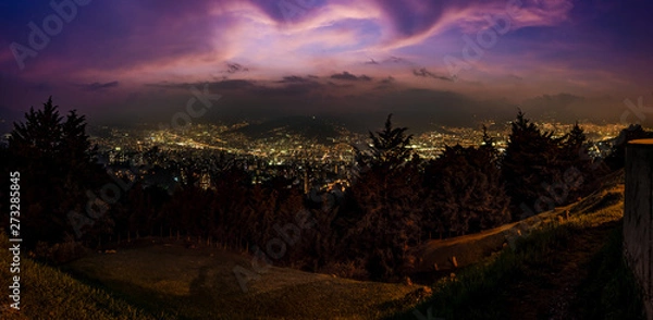 Obraz Panorama Blue hour