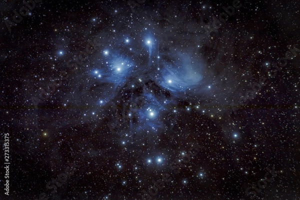 Obraz プレアデス星団