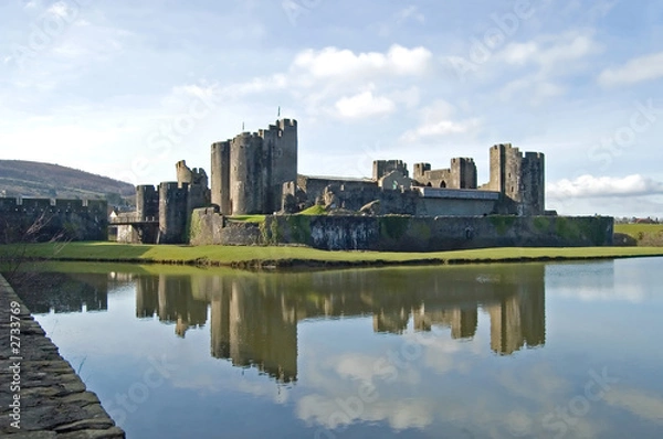 Obraz caerphilly castle