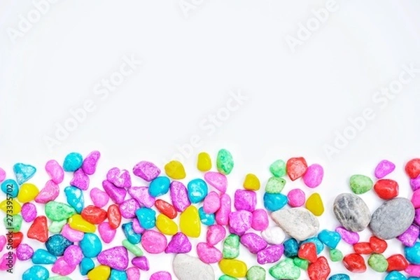 Fototapeta abstract background with hearts