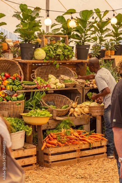 Fototapeta Markt in Kapstadt