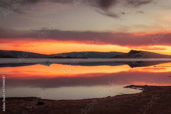 Obraz sunset over sea