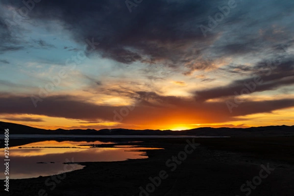Obraz sunset over sea