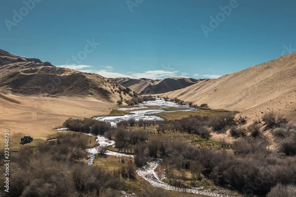 Obraz view of mountains