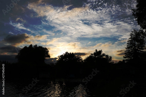 Obraz himmel cloud sunrise berlin