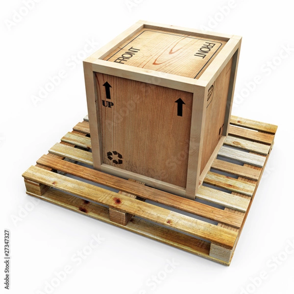 Obraz Crate on Pallet
